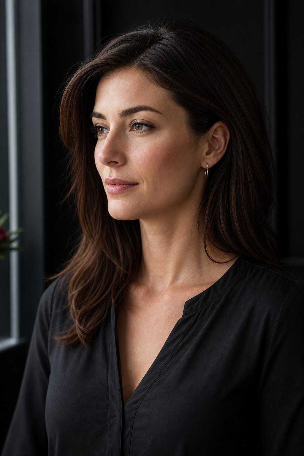 Facial surgery — natural profile